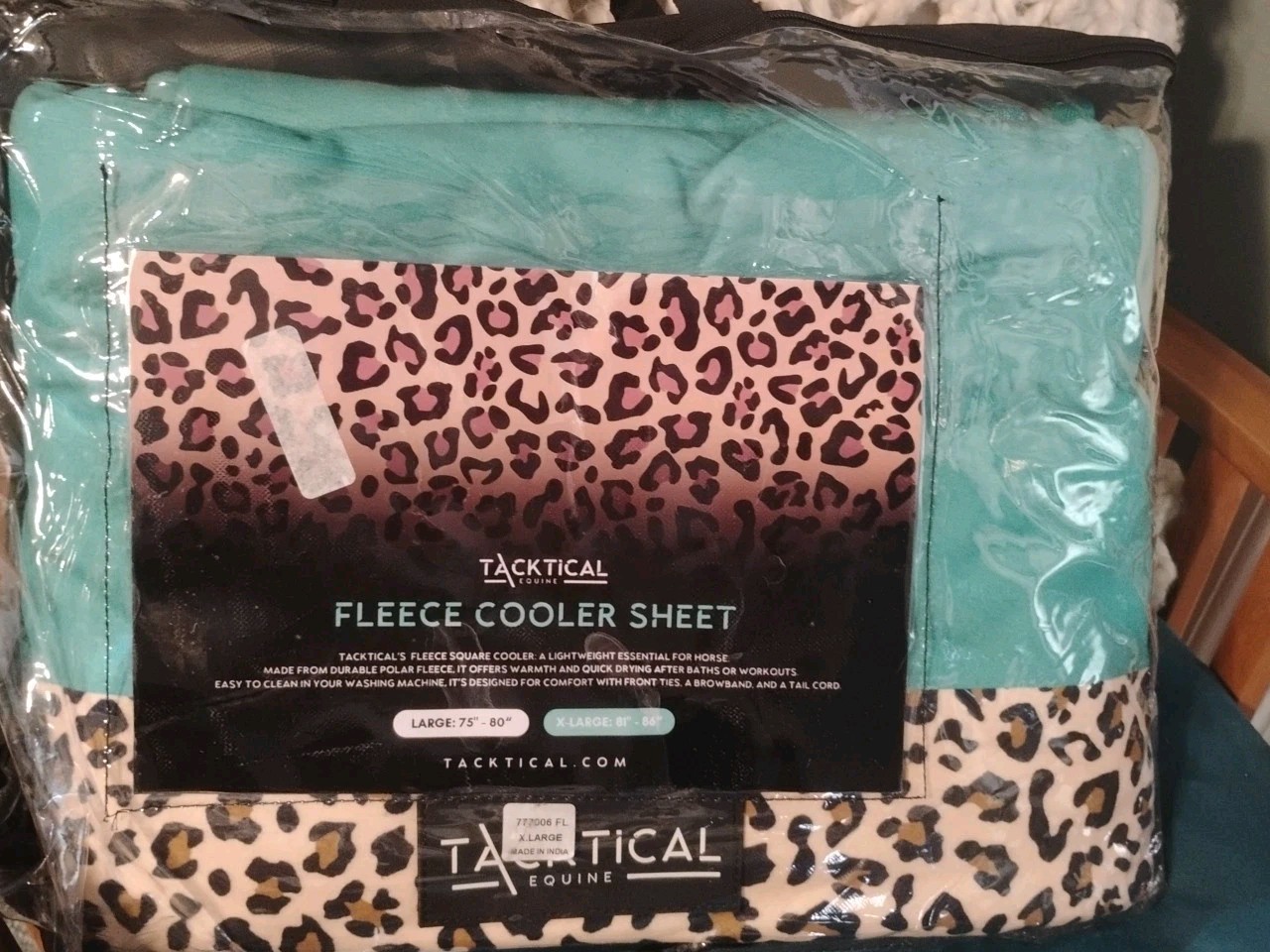 TACKTICAL FLEECE COOLER SHEET  X- LARGE 81"-86"/EQUINE