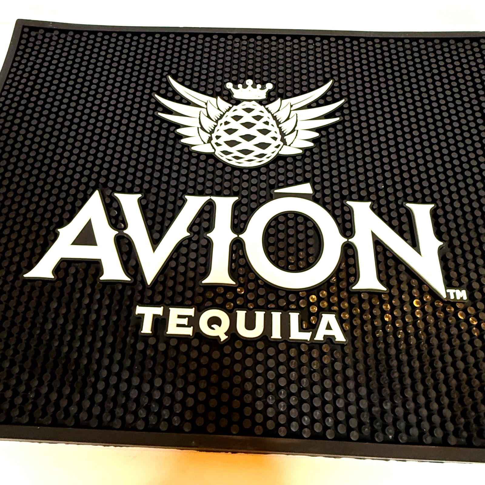 Avion Tequila Rubber Server Station Bar Spill Mat Approx 14”x18” - New
