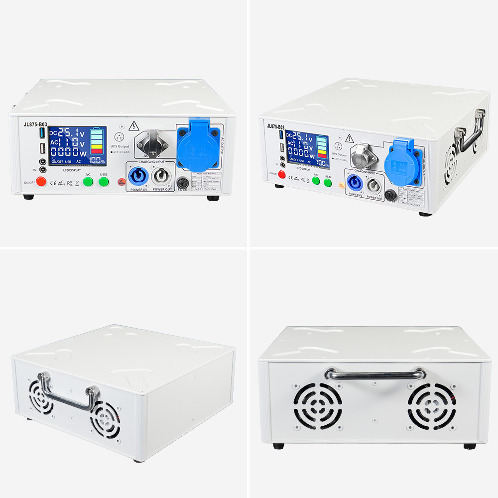 2units 1500W Cold Spark Machine Battery Pack Powered Base with Flight Case
