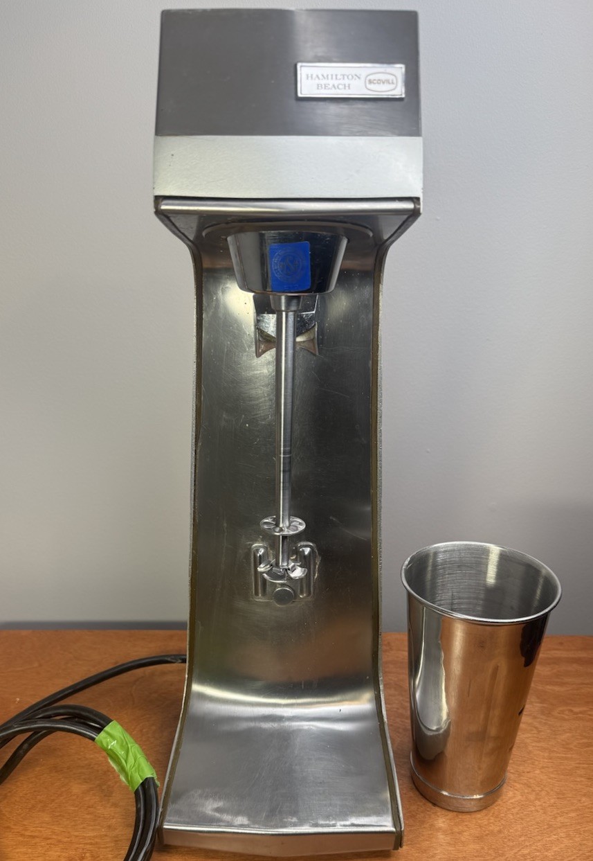 Vintage Hamilton Beach Scovill Model 936-2 Milkshake Mixer with Cup Tested Works