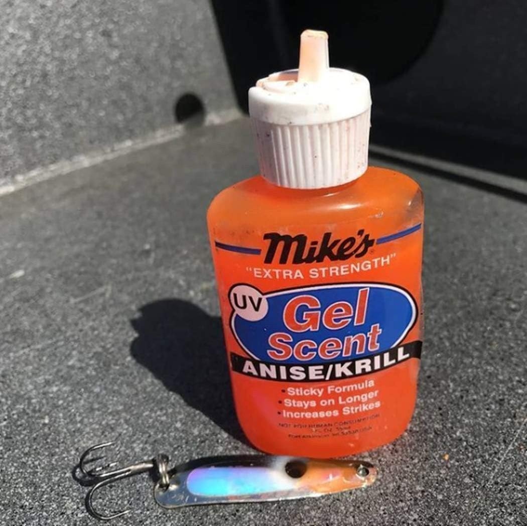 Atlas Mike's UV Gel Scent Crappie 2oz Flip Top Lure Attractant