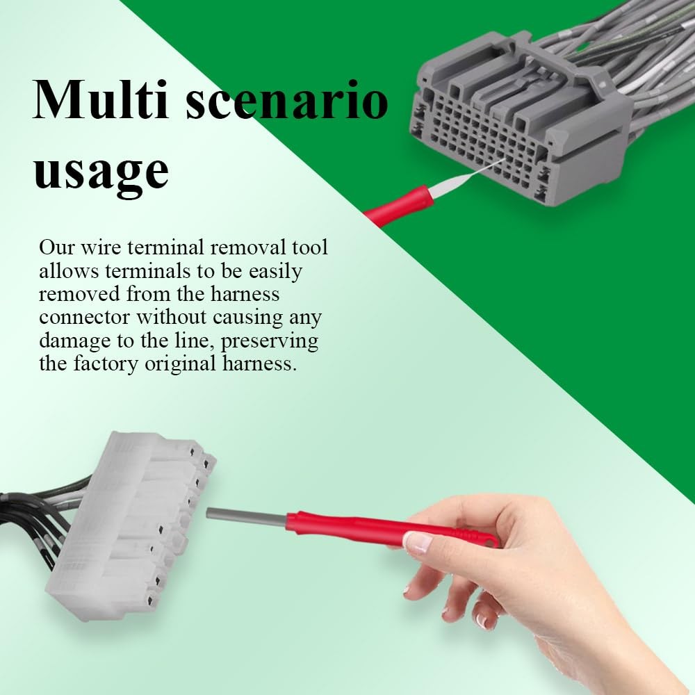 21Pcs Terminal Removal Tool Kit, with Protective