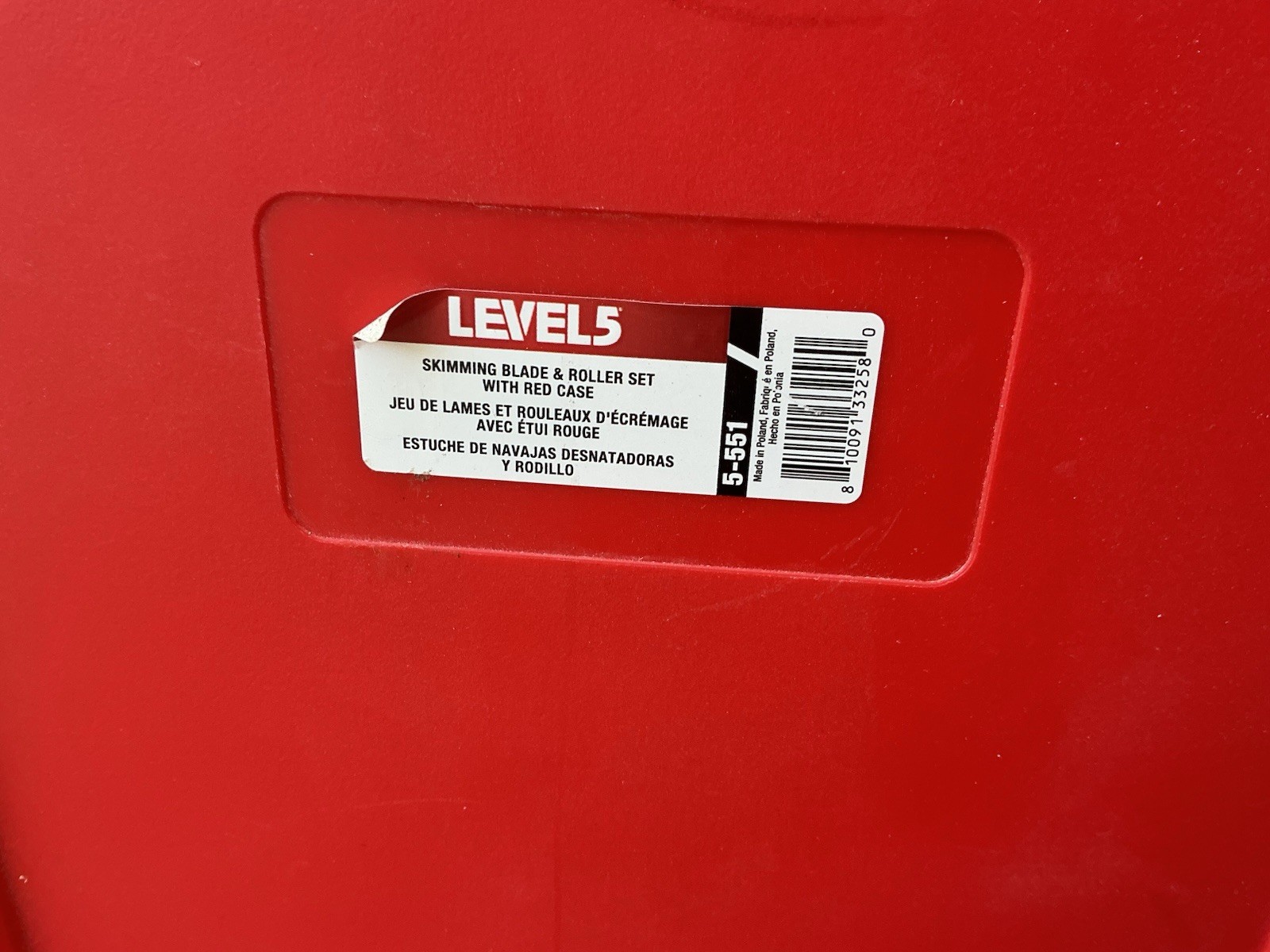 LEVEL5 Drywall Skimming Blade And Roller Set 5-551
