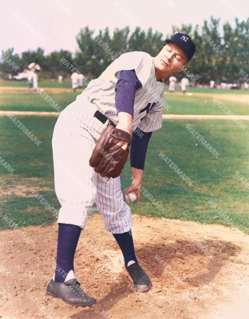 GW62 Ed Lopat New York Yankees 8x10 11x14 16x20 Colorized Photo