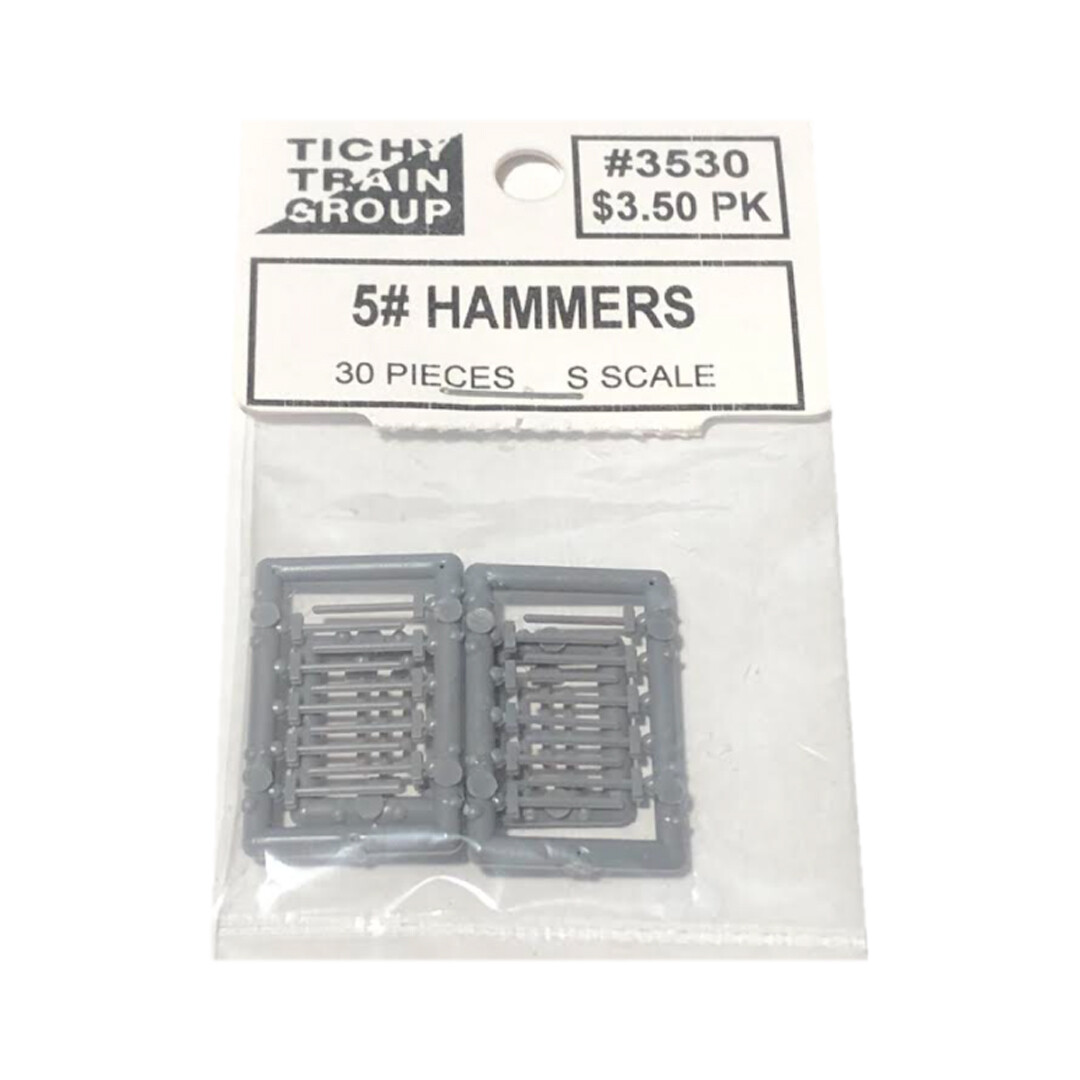 NEW Tichy Train 3530 5# Hammer (30) S Scale FREE US SHIP