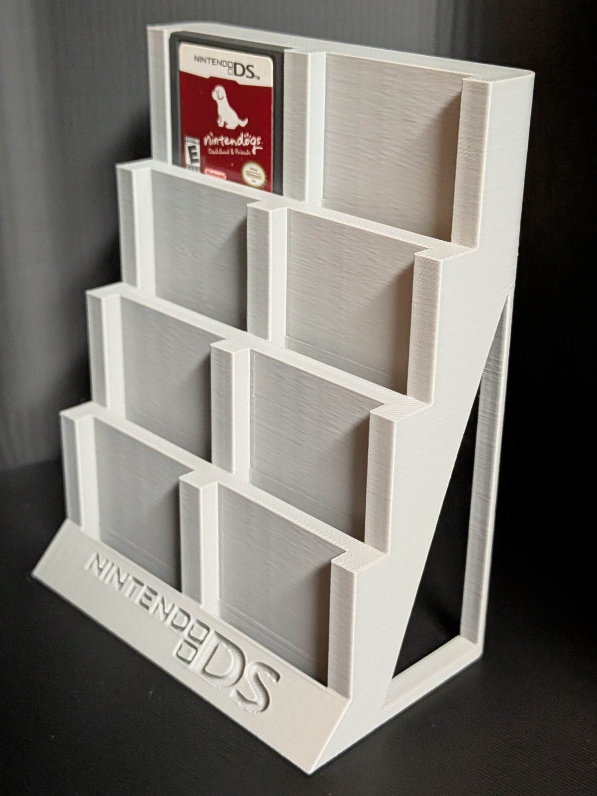 Nintendo DS Game Cartridge Display Stand Holder Organizer Stadium Rack 8 Slot