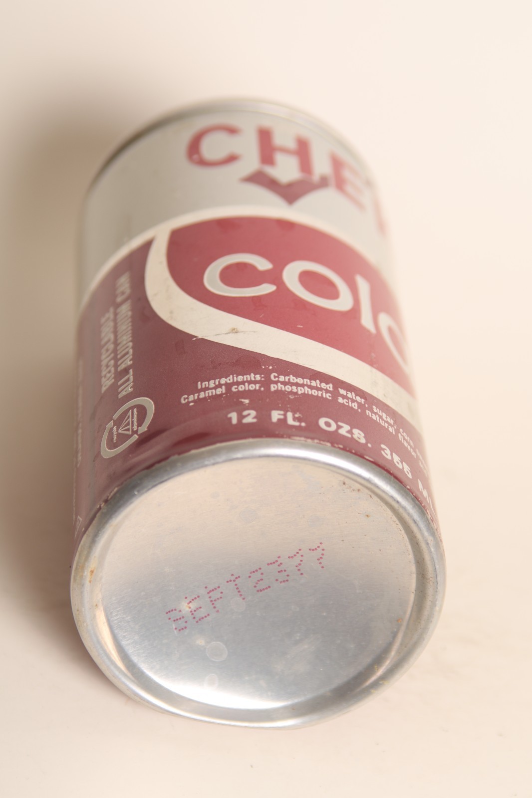 Chek Cola soda can - A/A