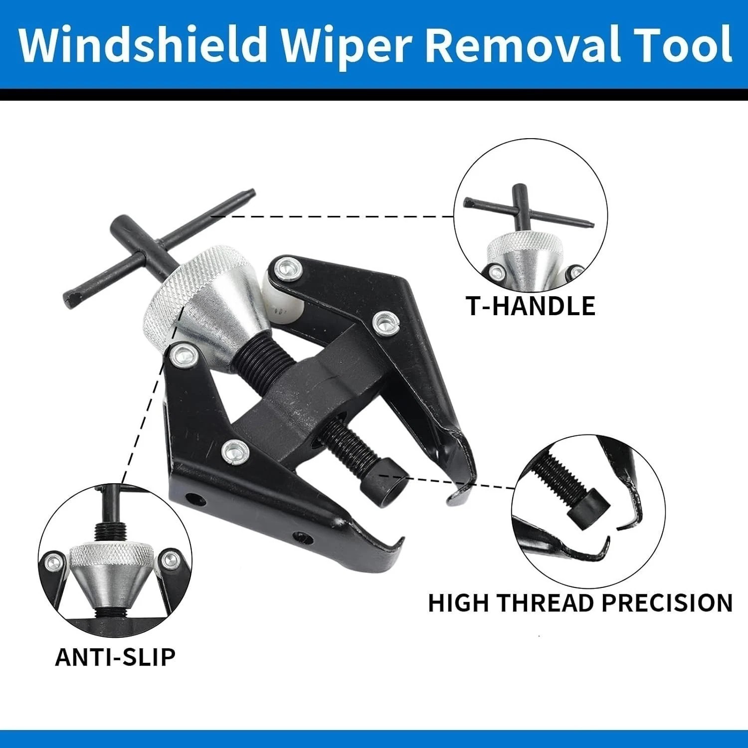 Auto Car Windscreen Windshield Wiper Blade Arm Puller Removal Remover Tool Kits