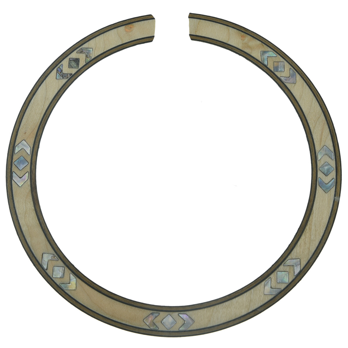High Qaulity Acoustic Guitar Soundhole Maple Rosette Abalone Shell Inlay