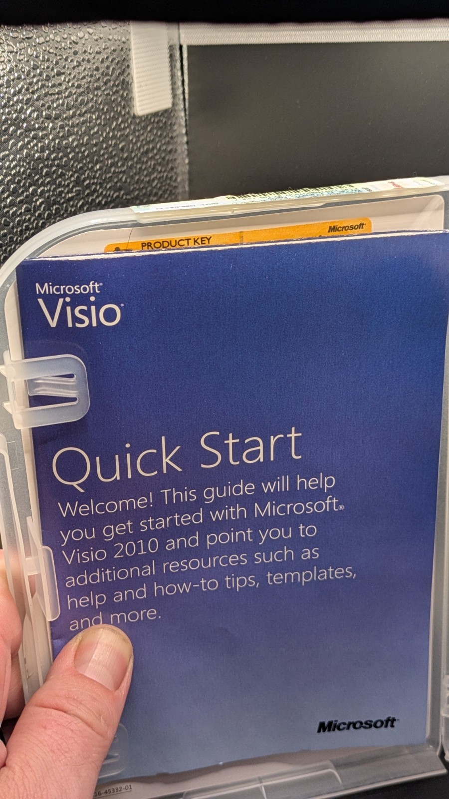 Microsoft Visio Standard 2010 Used Product Key Code Disc DVD Original Packaging