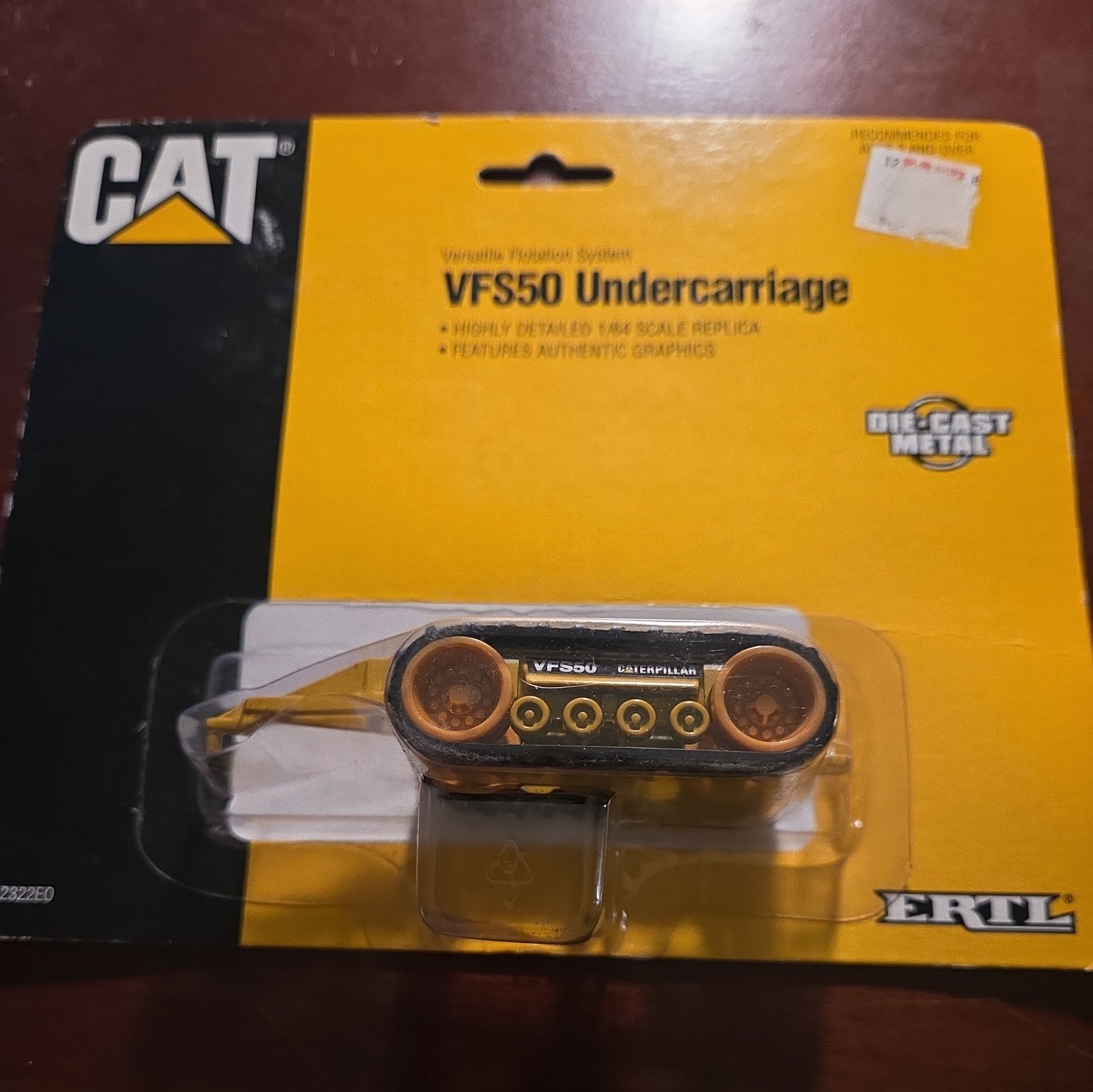 ERTL - Cat Caterpillar - VFS50 Undercarriage - 1:64 Scale