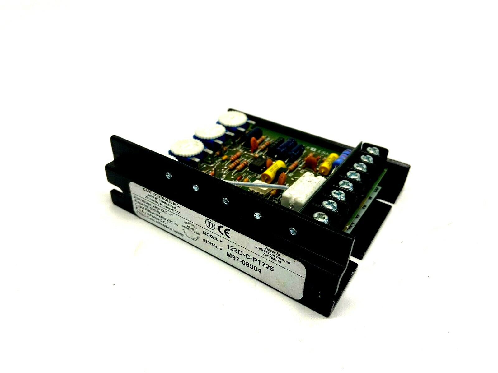 Dart Controls 123D-C-P1725 Variable Speed Control 24/36 VAC