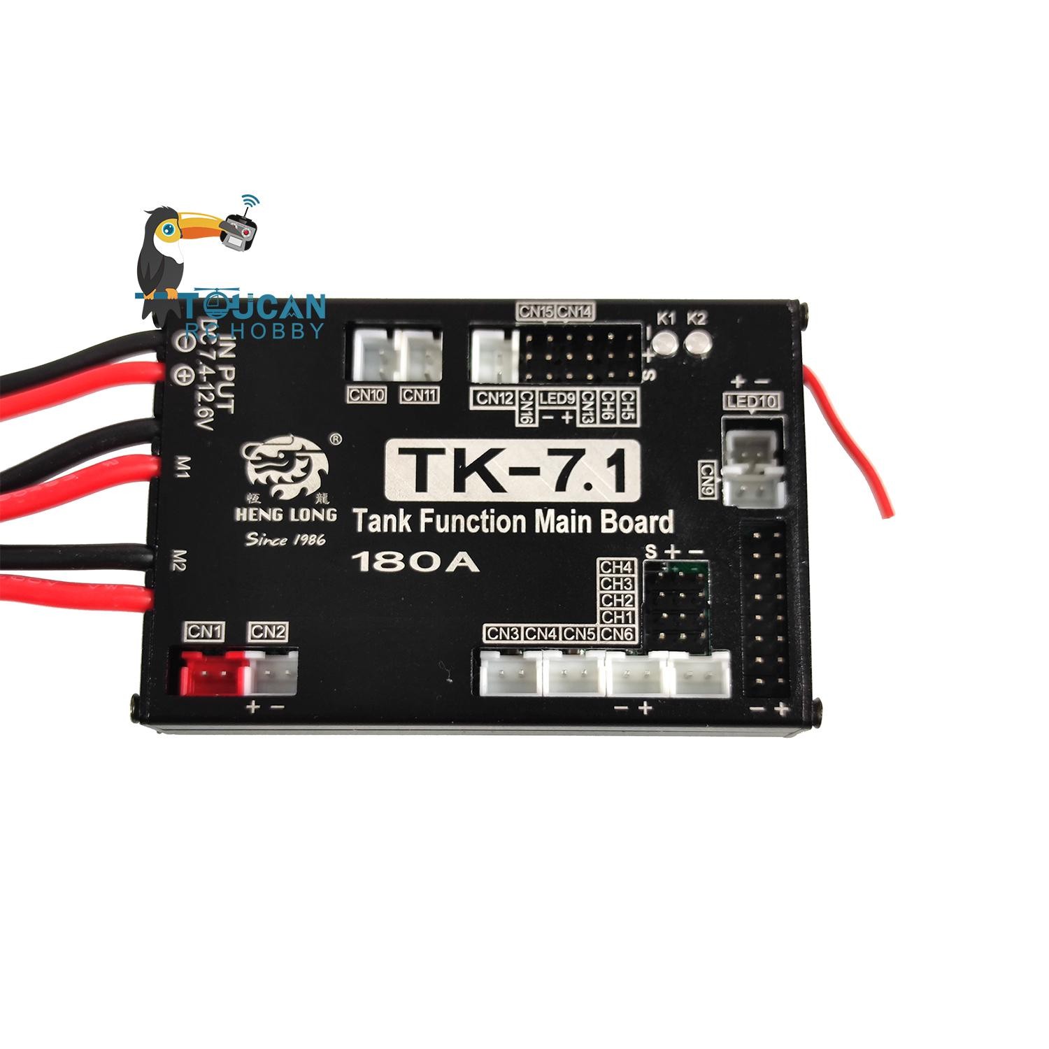 Henglong 7.1 Multi-Function Main Board For 1:16 RC Tank 7.1 7.0 Radio Controller