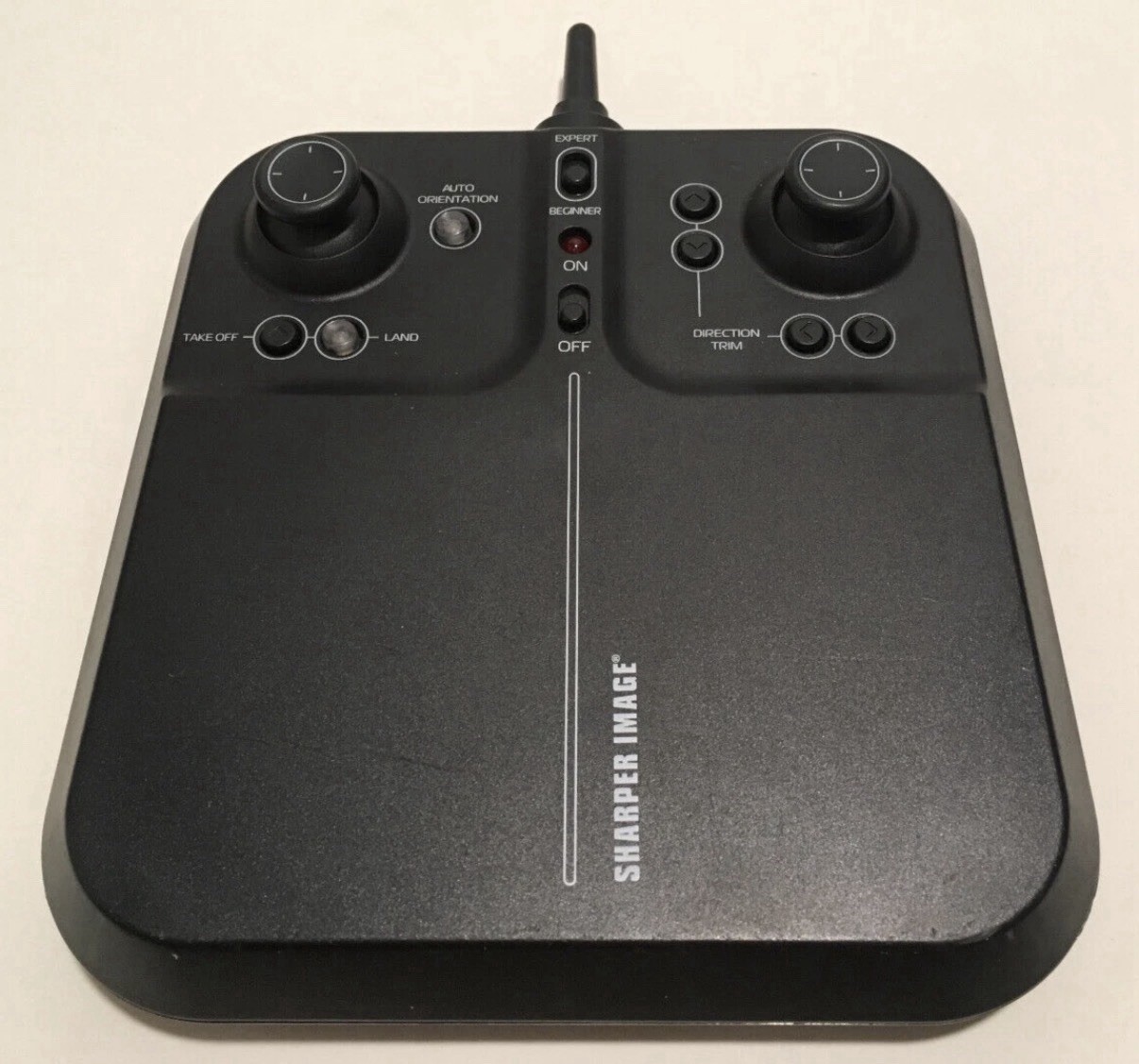 Sharper Image QW9JG2017B24GT Black Remote Control For Sharper Images Drone Racer