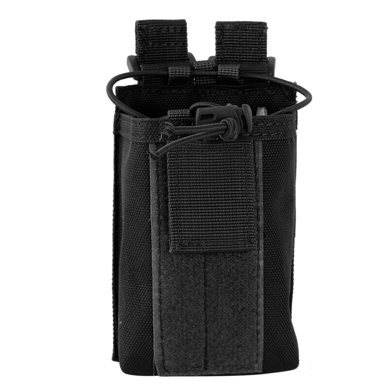 Tactical Molle Pouch Radio Walkie Talkie Holder Bag Belt Pack Magazine Pouch