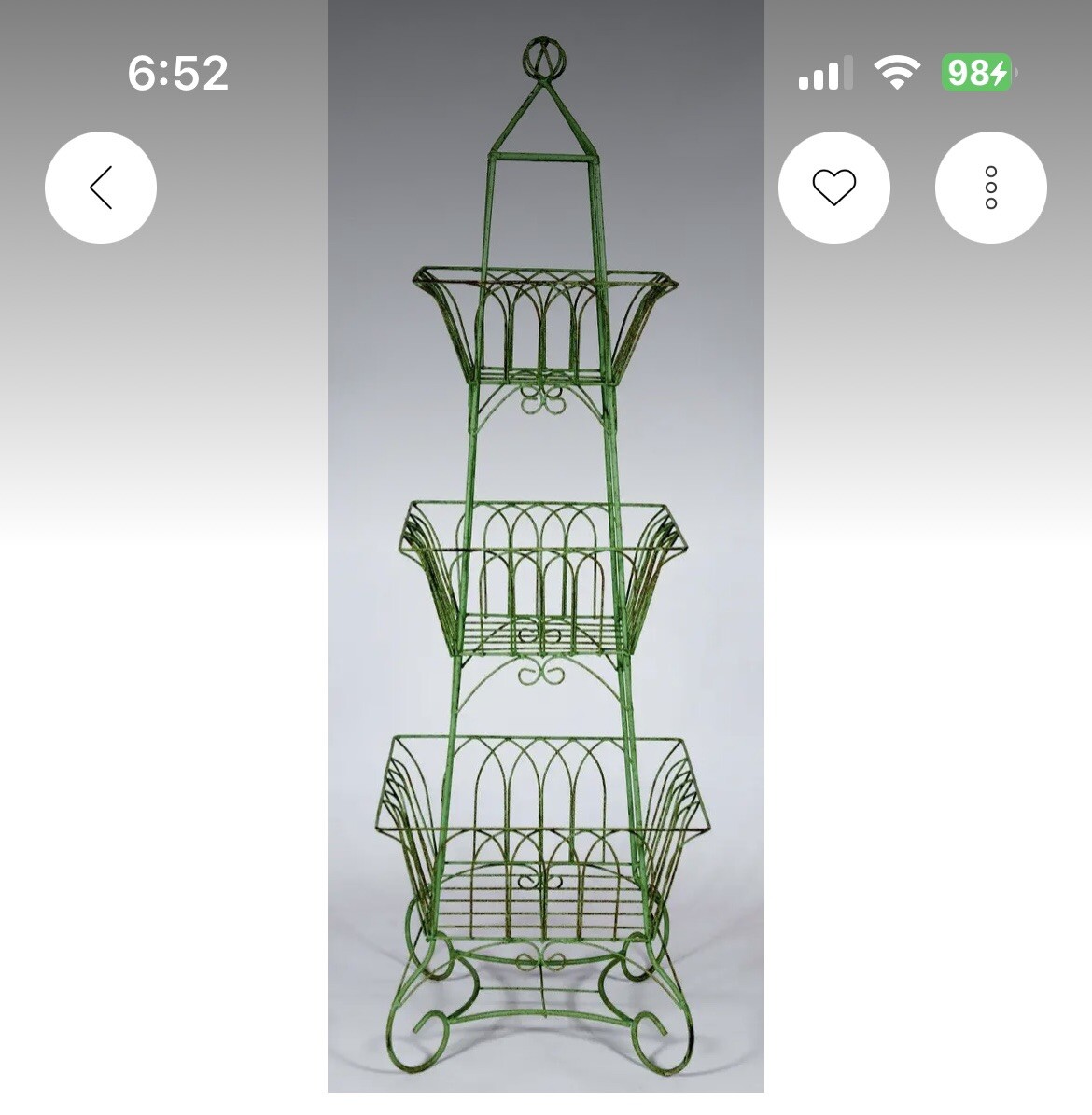 3 Tier Square Basket Rack