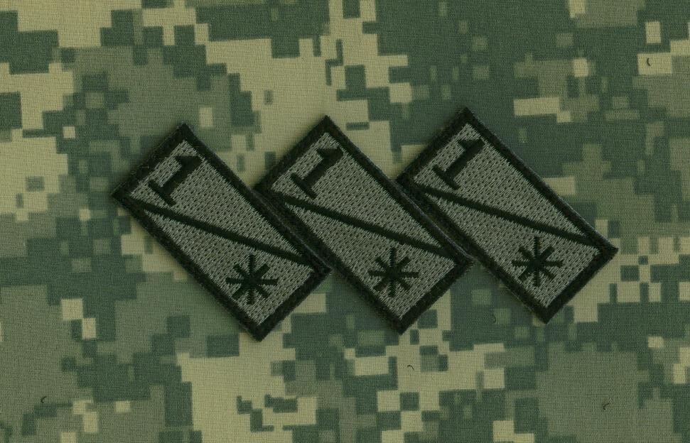NATO COMBINED JOINT SPECIAL OPERATIONS TASK FORCE CJSOTF-A 2" 3-PC: ONE ASS@RISK