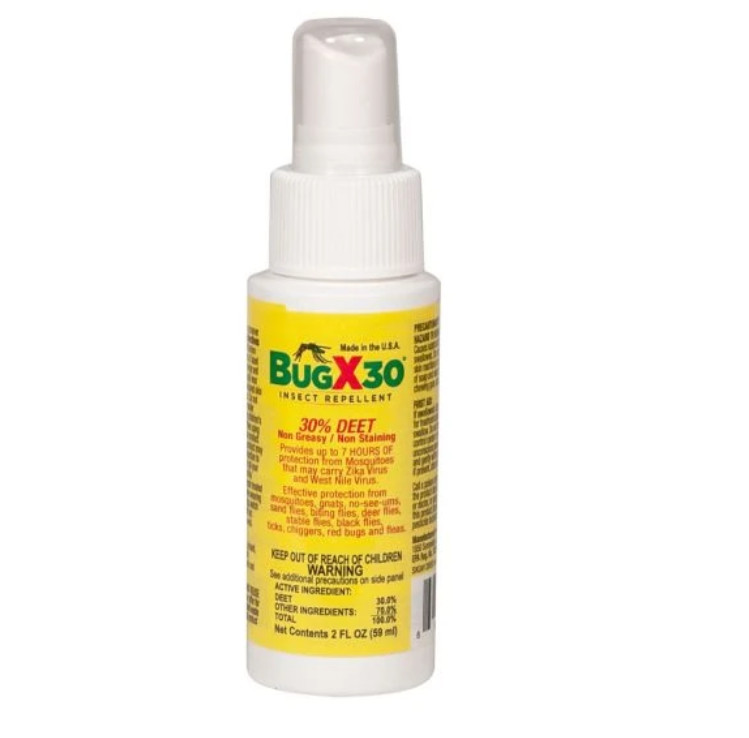 BUGX 2 oz DEET Insect Repellent Spray Outdoor Use