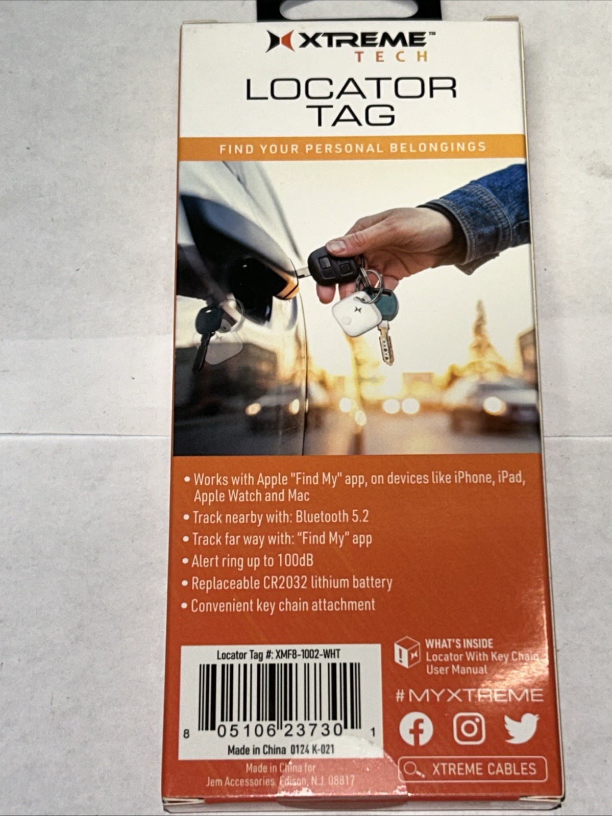 Brand NEW Sealed Bluetooth Smart Locator Tag Works W/ Apple Tag Track