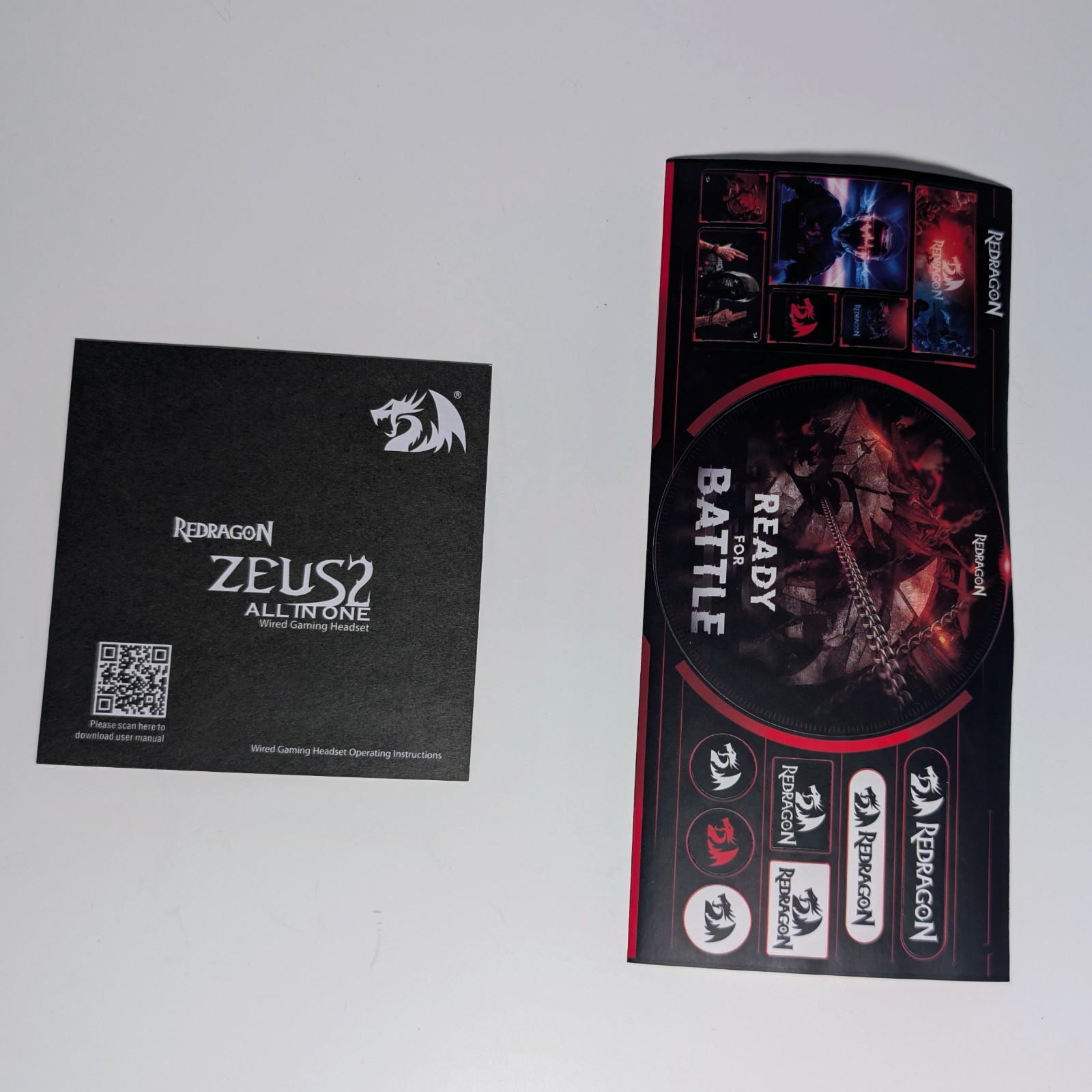 Redragon Zeus 2 H510 Wired Gaming Headset PC PS5 Xbox Switch CIB Open Box