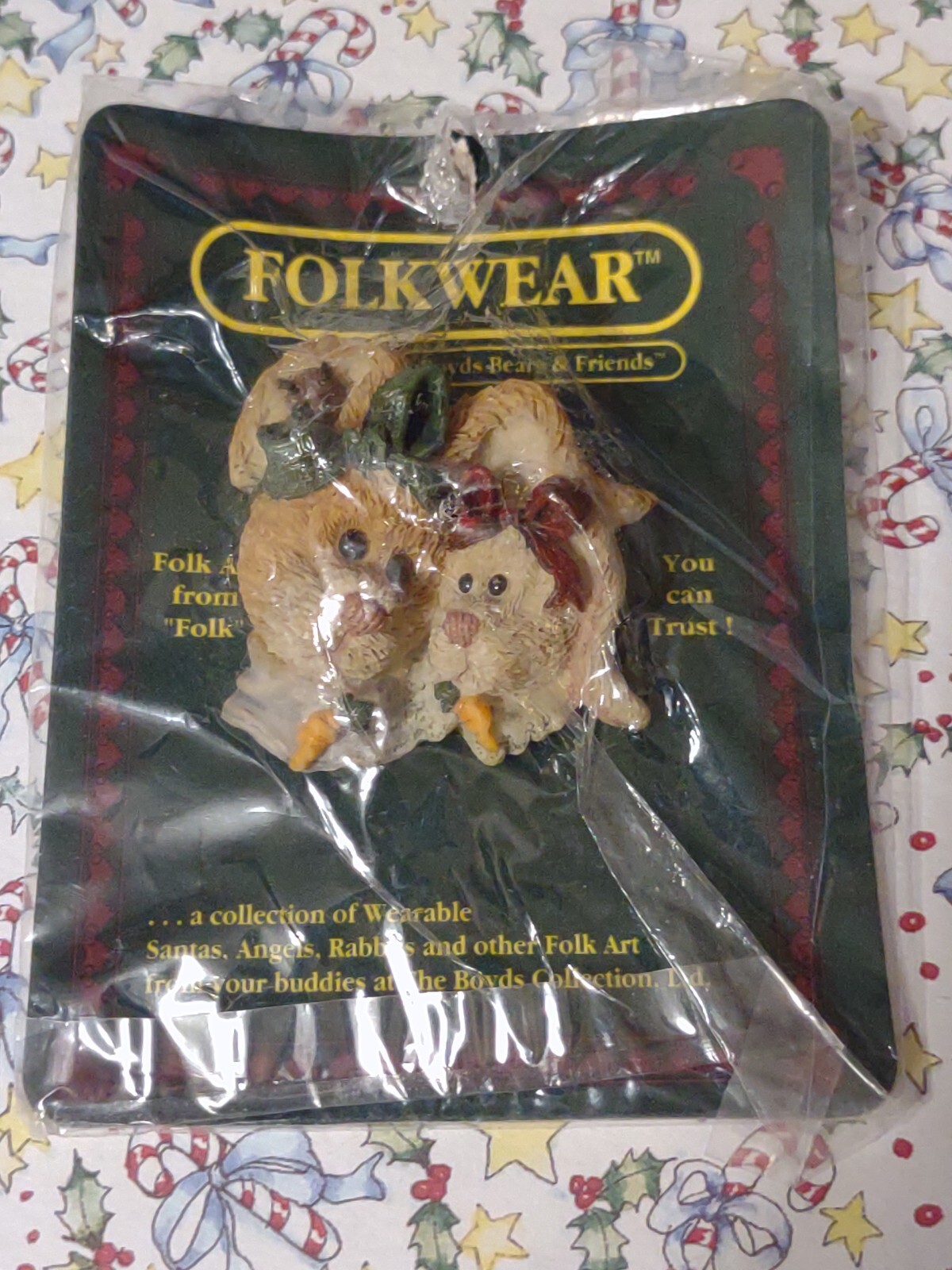 Boyd's Bears - Folkwear Pin Alice & Emily #2666