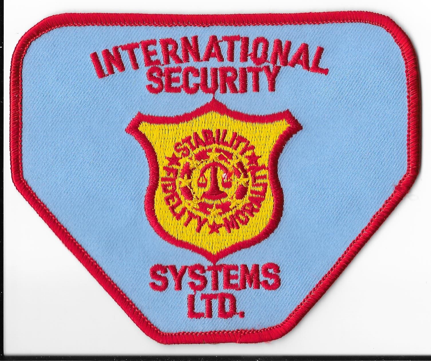 International Security Systems Ltd. Shoulder Patch V3