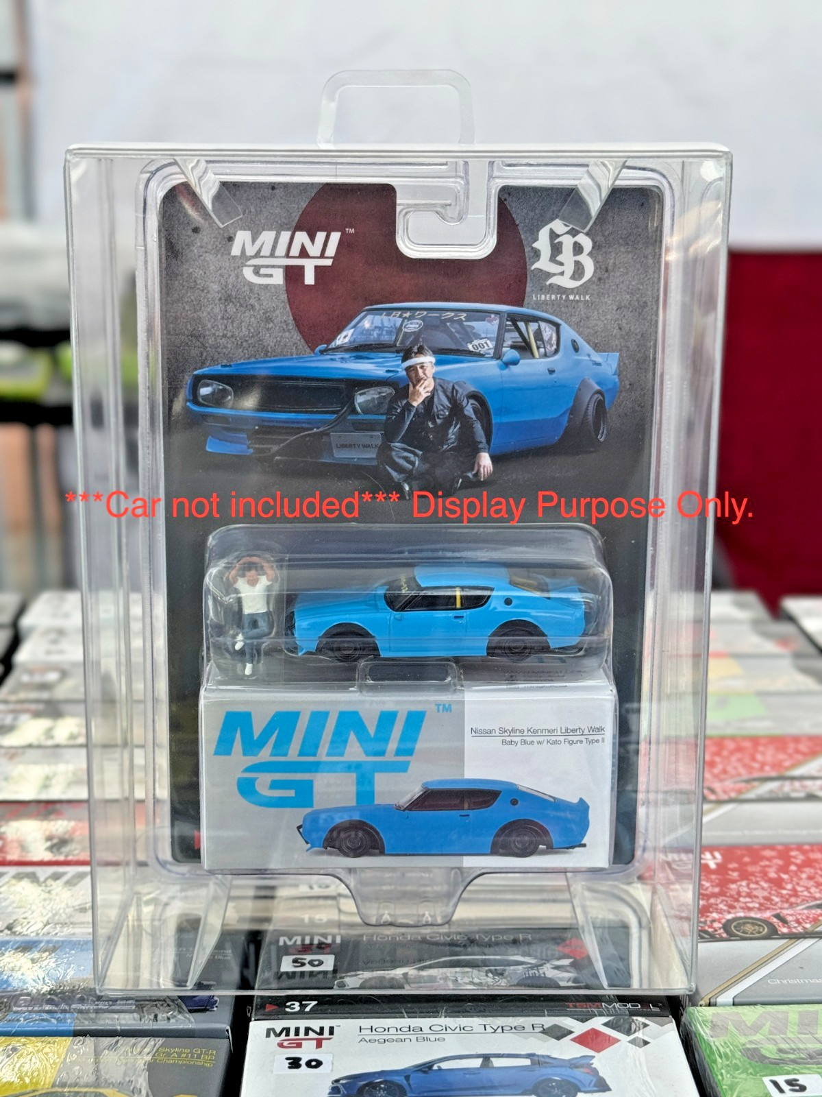 Guardtek Display Protector Case for MINIGT Skyline Kenmeri with Kato (5 pcs)