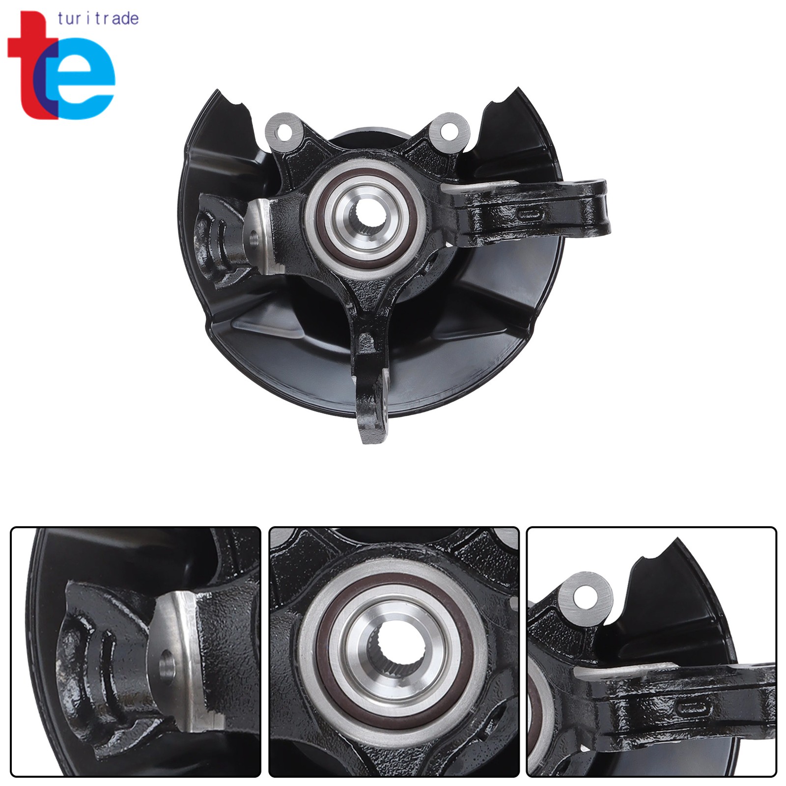 For Honda Ridgeline 2006-14 Front Right Steering Knuckle & Hub Bearing Assembly