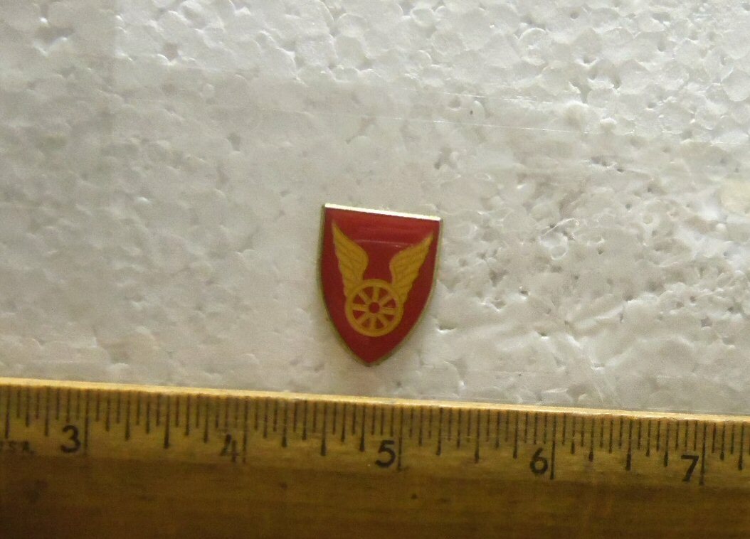 US Army - 124th Transportation Brigade Pin