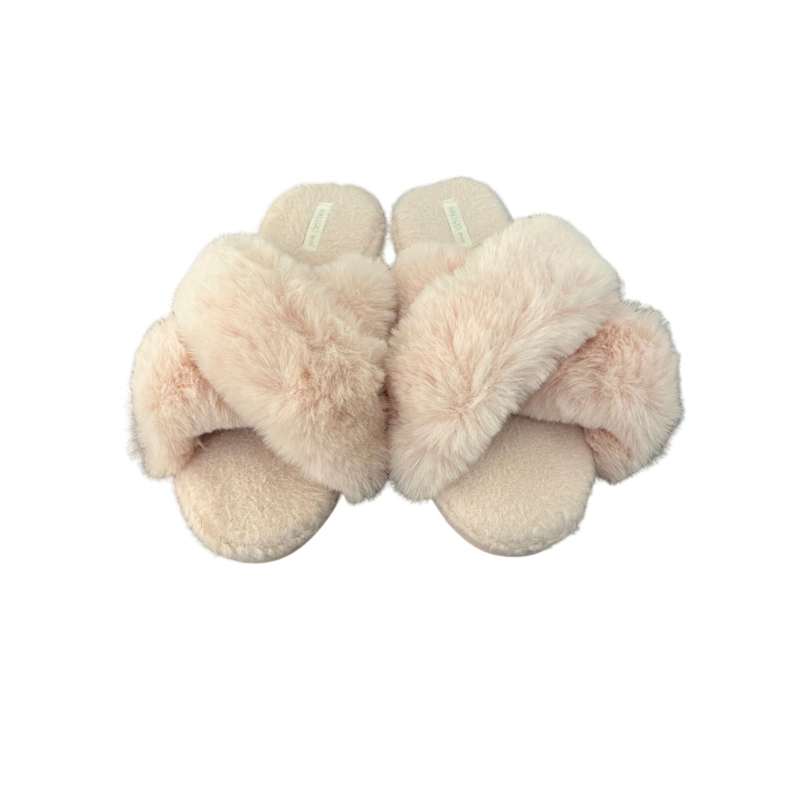 Hallui women's medium pink slippers