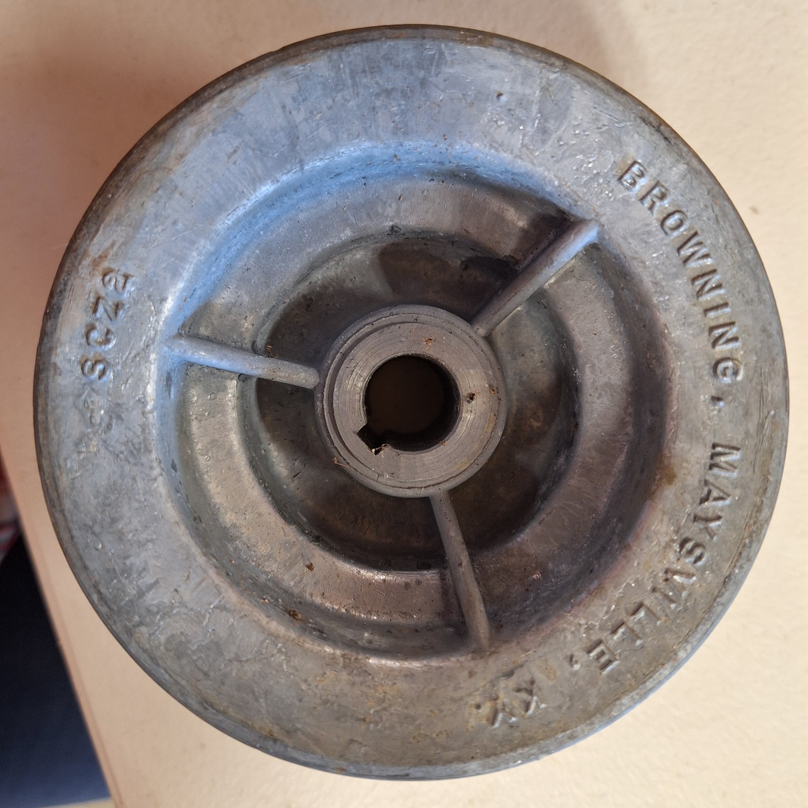 Congress -Browning or unlabeled 4 Belt Pulley - Silver