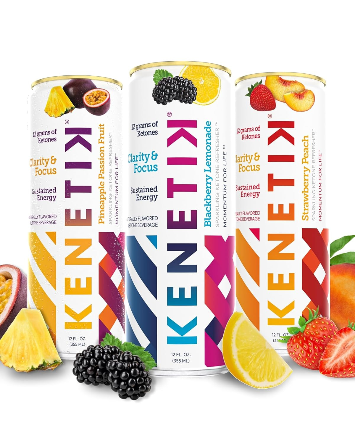 Nootropic Ketone Drink, Ketones for Energy & Focus, Caffeine & Sugar Free, High