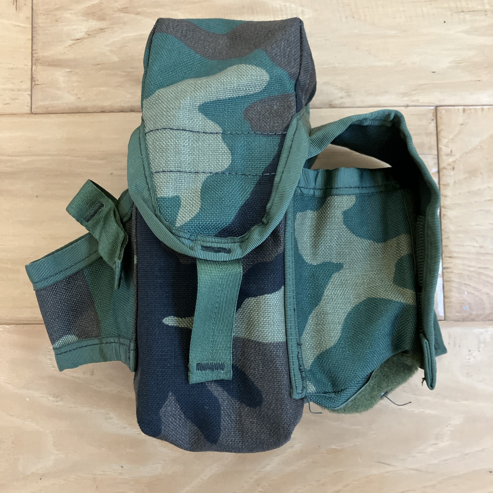 Safariland SPEAR ELCS 3 Mag Pouch Woodland Multi Purpose Grenade Pouch LEFT SIDE
