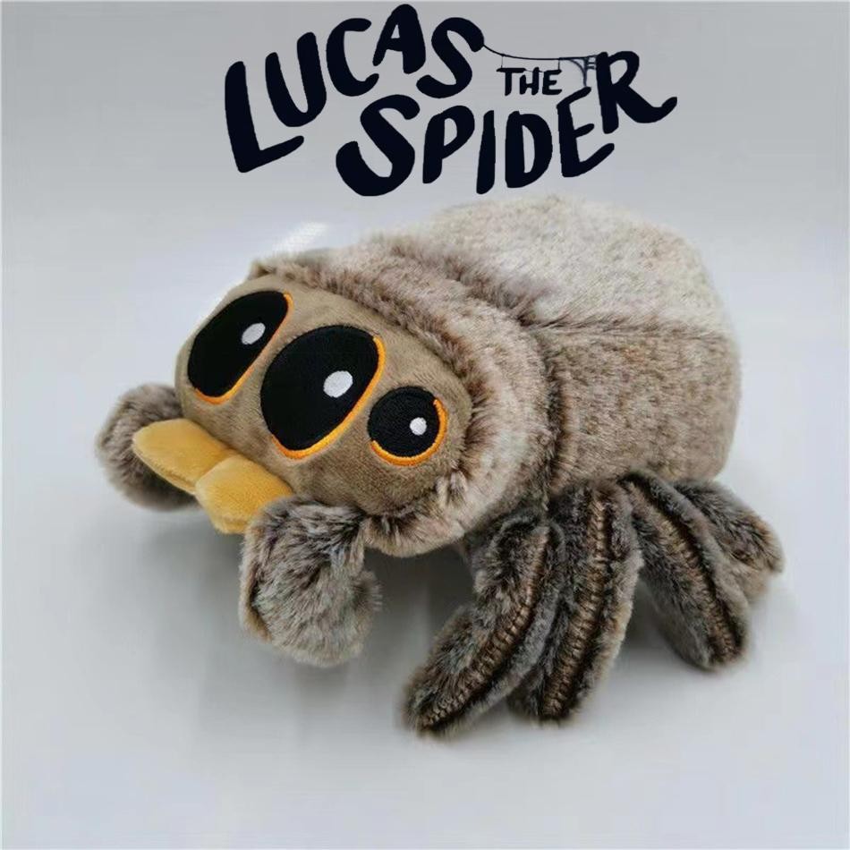Stuffed Soft Animals Plushies Spider Toy Black Little Lucas Simulated Pillow Dol