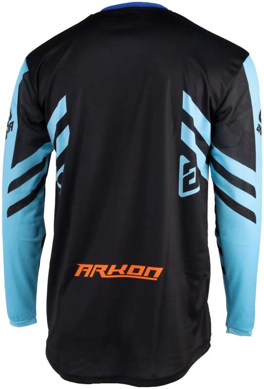 Answer 442475 25 Arkon Nitrus Jersey Blue/Black/Hyper Orange - Large