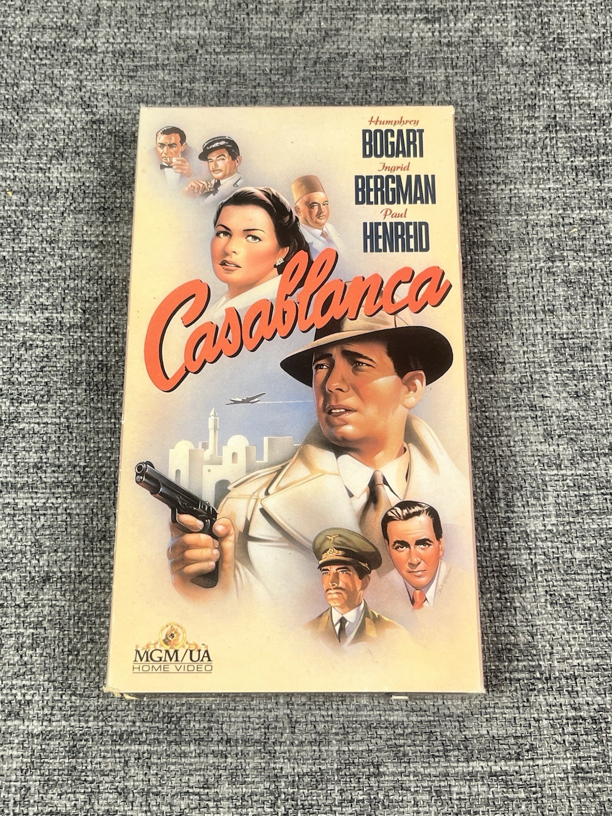 Casablanca (VHS, 1988) Humphrey Bogart Ingrid Bergman – Very Good – B2G1 Free