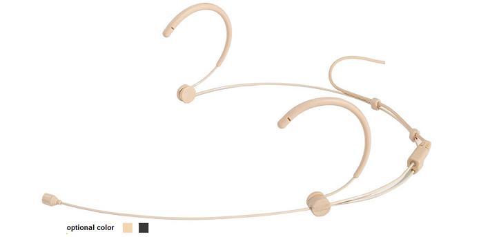 Dual Ear Hook Microphone for Sennheiser Evolution EW100 EW300 EW500 G2 G3 SK EW