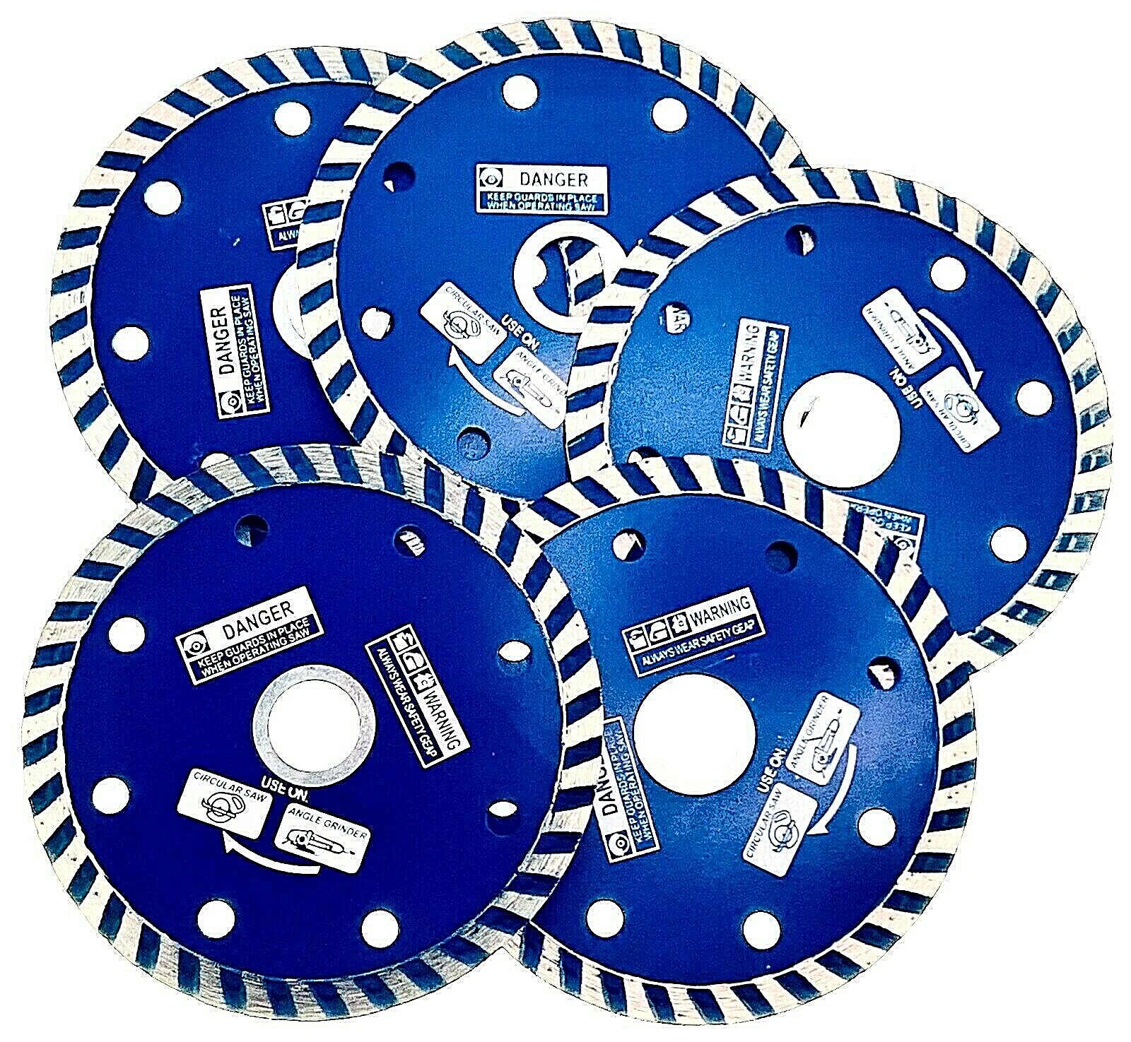4" Diamond Saw Blade for masonry materials 2PK