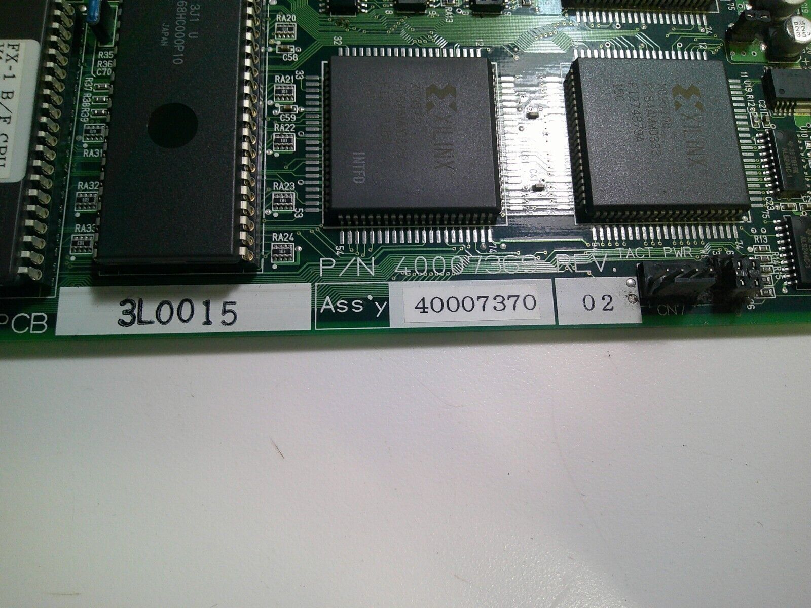 JUKI FX-1R FX-2 BASE Feeder PCB Board 40007370