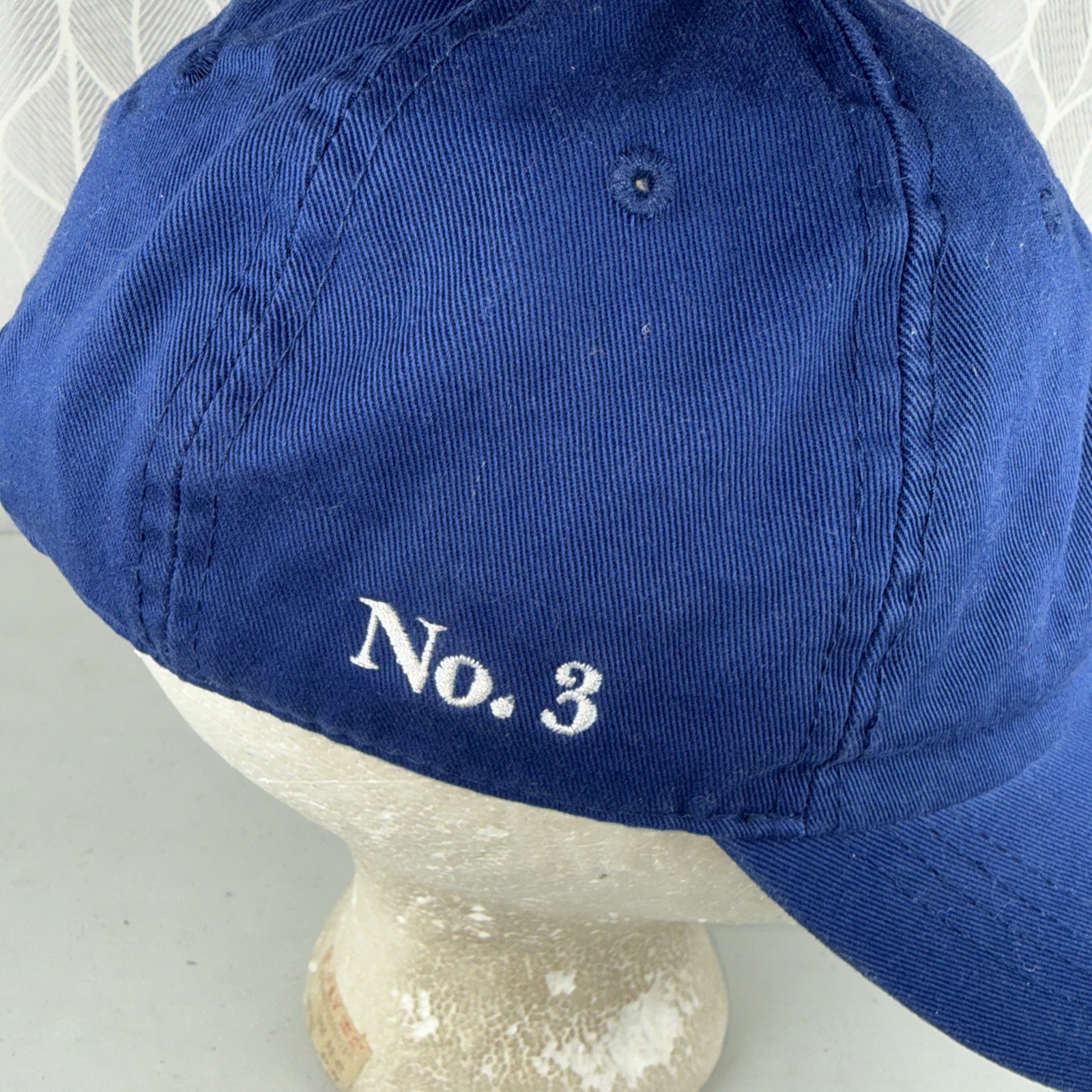 Ryder Cup 2012 MENDINAH Shield Patch Hat Cap Royal Blue w Gold RWB Hook Loop