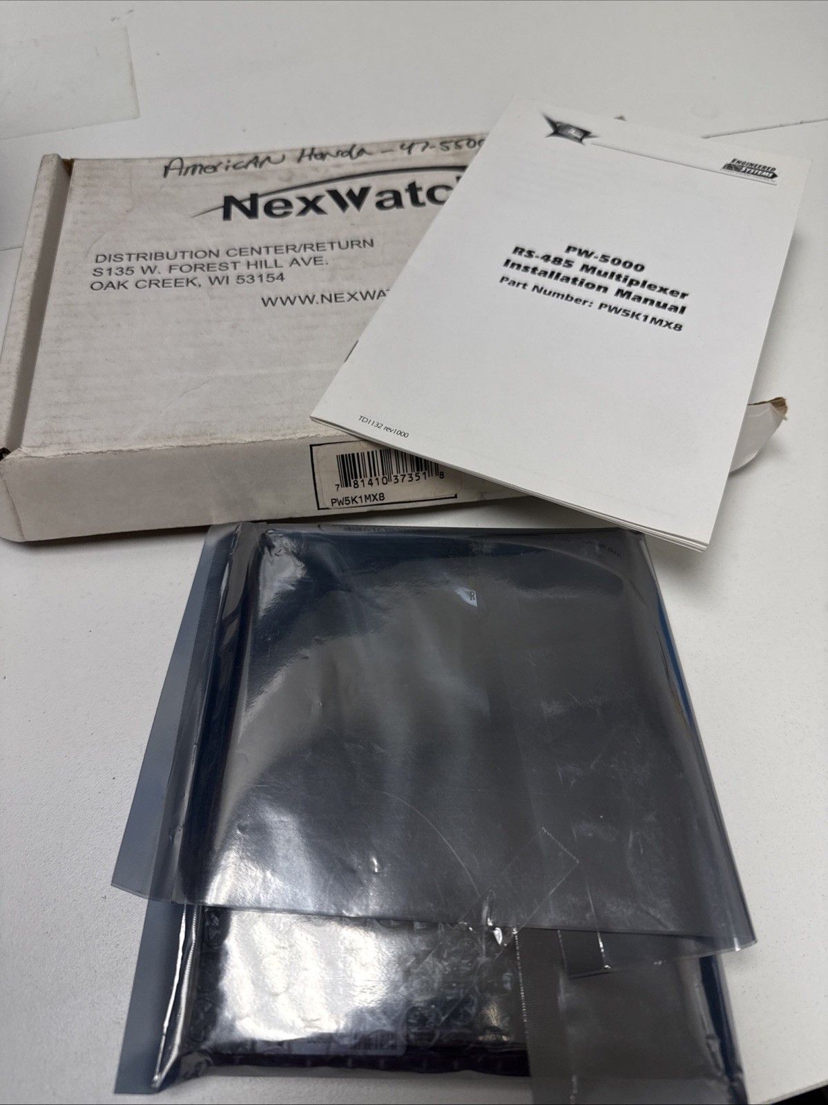 HONEYWELL NexWatch PW5K1MX8 PW-5000 MUX-8 Rs-485 Multiplexer Access Control