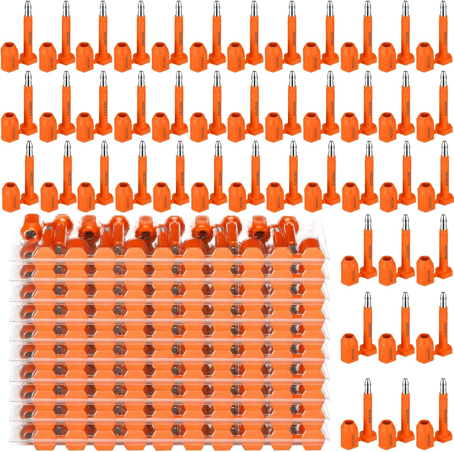 100Pcs Bolt Seals High Security for Containers Shipping Container Locks