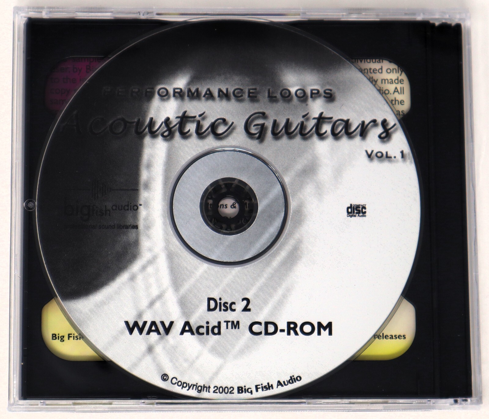 Big Fish Audio Performance Loops Acoustic Guitar Sound Library/Sampling 2 CD