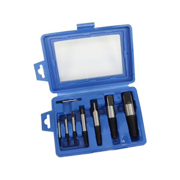 US PRO 8PC Stud & Screw Extractor Set 3–26mm Bolt Remover Tool Broken Damaged