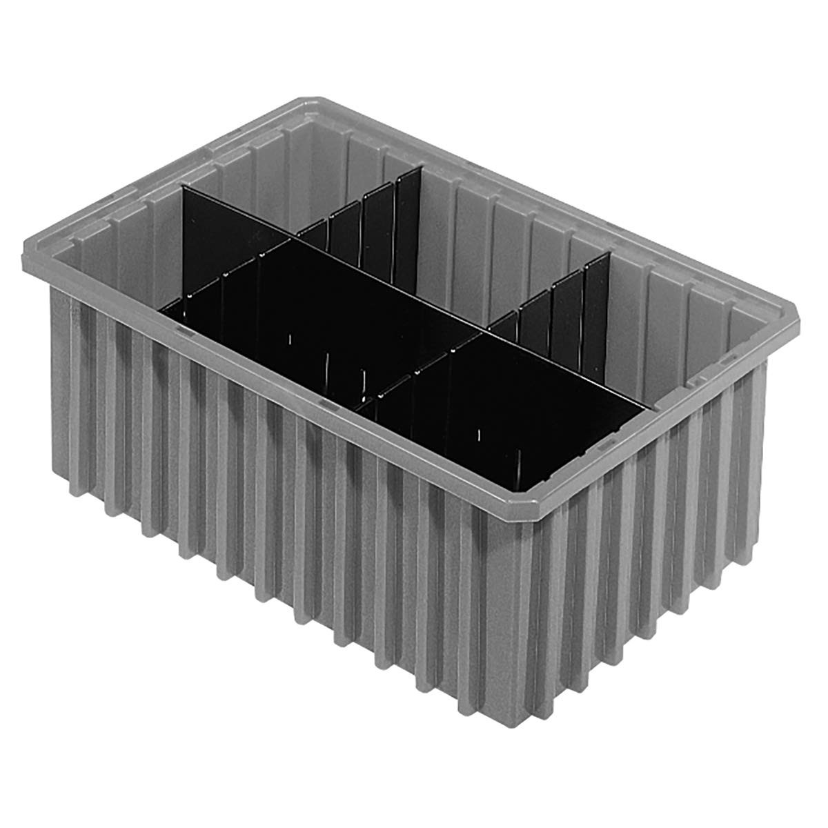 41166 6 Pack Plastic Divider for Akro-Grid Slotted Stackable Dividable Storag...