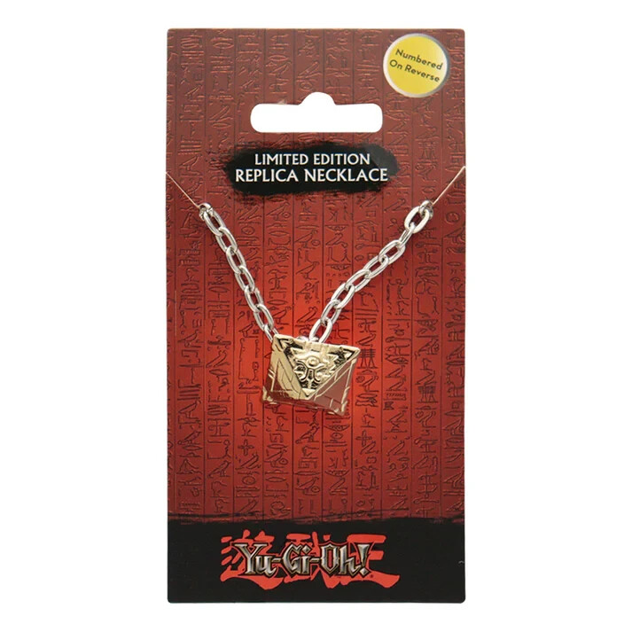 YuGiOh! Millennium Puzzle Limited Edition Metal Necklace (only 9,995 made) Rare