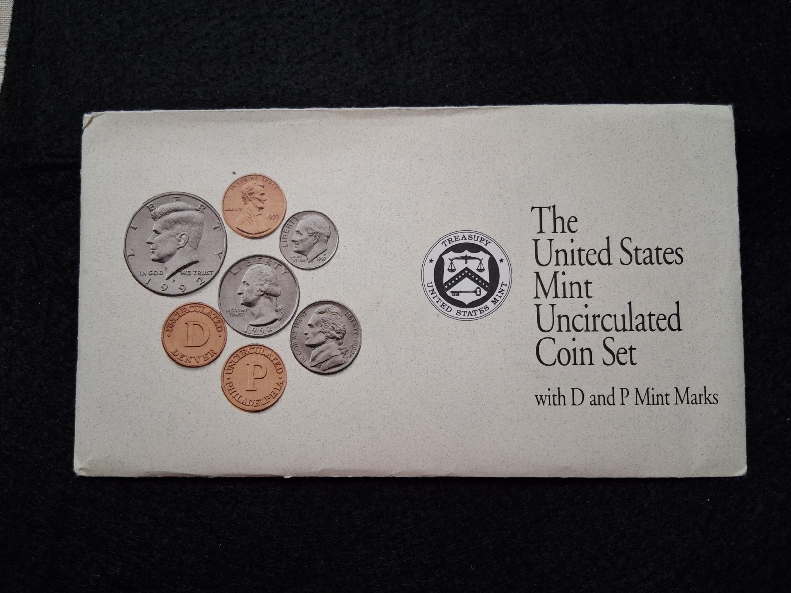 1992 US Mint Set P and D
