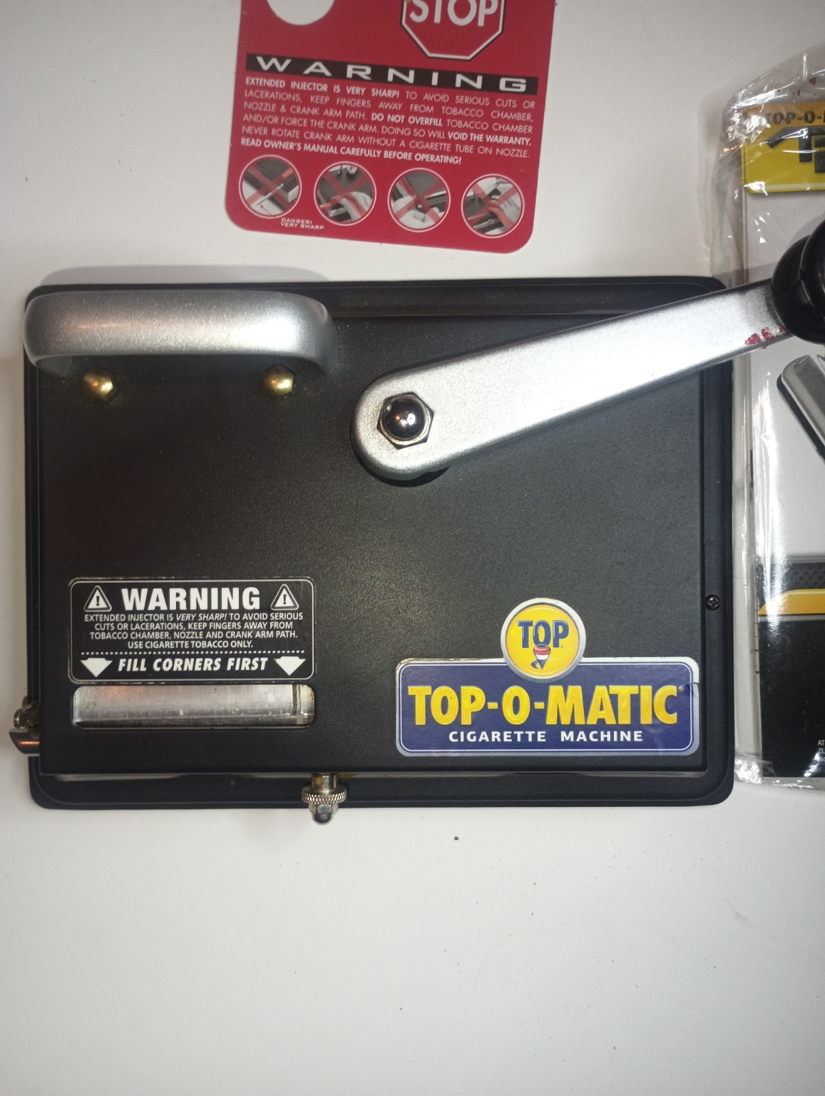 Top-O-Matic Collectible Cigarette Making Machine Cigarette Roller