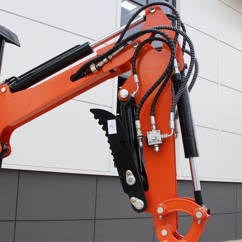1 Ton Mini Excavator Orange B&S Engine Hydraulic System, USA STOCK, TX