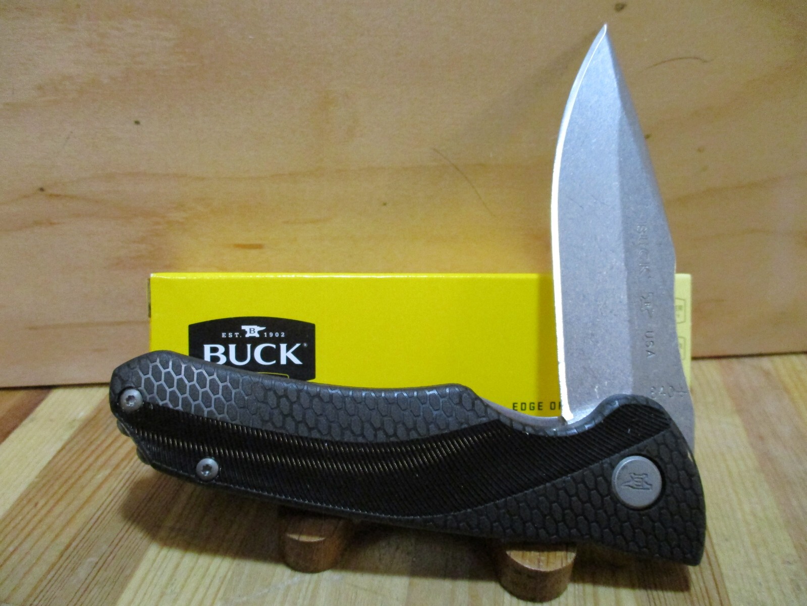 NIB Buck USA Sprint Select 840BKS Folding Pocket Knife - Black - 11896